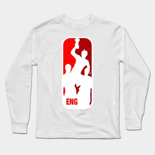 Major England 1966 Jules Rimet Red White Long Sleeve T-Shirt